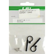 Ricambio supporto servo posteriore Honey Bee King 3 Esky EK1-0443 | 000715 890068