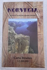 Norway / Norvegia - Road Map /