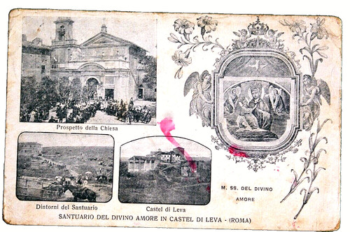 Cartolina santuario madonna - cartolina,
