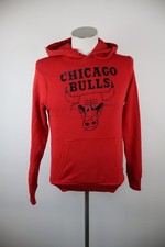 NEW ERA CHICAGO BULLS FELPA CAPPUCCIO BASKET UOMO Tg XXS MAN SPORT SWEATSHIRT