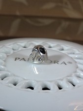Autentico Charm Pandora Argento Sterling ZIA Cuore Zirconi Chiari #798261CZ