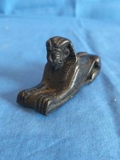 Scultura Sfinge Gaza Pietra Vulcanica O Ebanite Egitto Souvenir