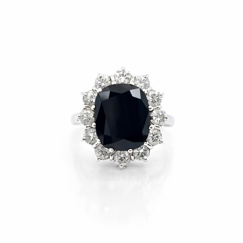 Anello vintage oro bianco 750