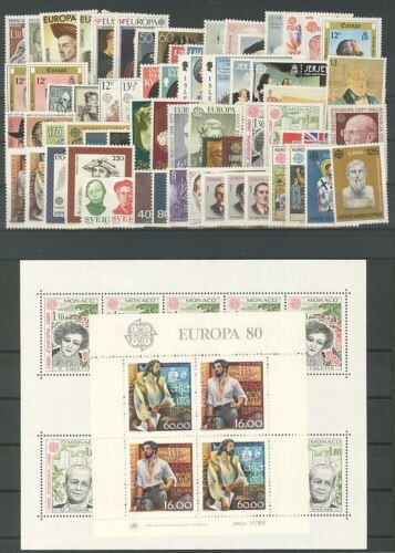 Sellos europa cept 1980 - sellos,