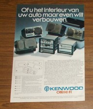 Rara Pubblicità KENWOOD
