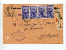 1951 Italia al Lavoro Raccomandata Comune di San Vito dei Normanni Brindisi