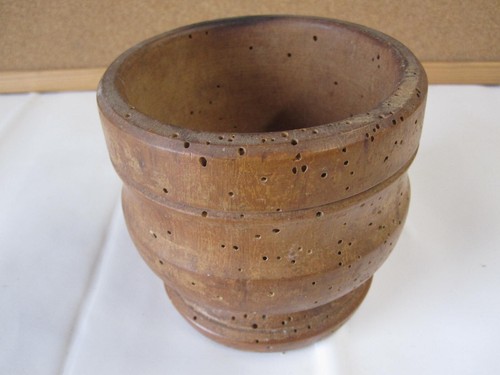 Mortaio antico legno - mortaio, in