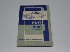 FIAT 1500 CABRIOLET CATALOGO