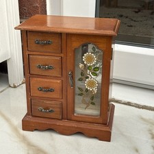 Portagioie vintage in legno