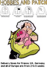 patch Leone cane fifone Muriel