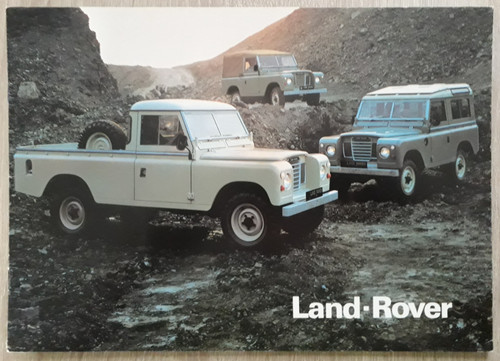 Brochure land rover - rover, iii