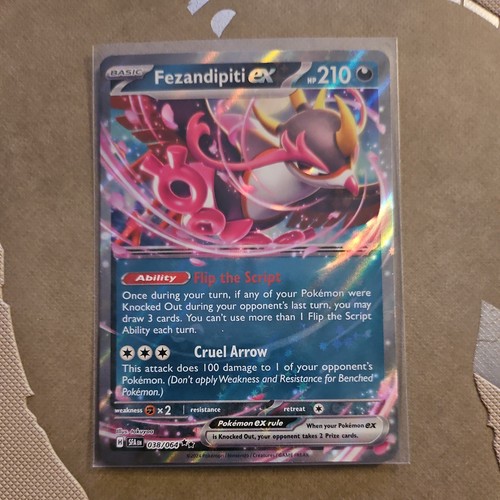 Pokémon tcg fezandipiti - pokémon,