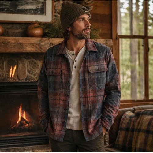 Giacca camicia rails viggo - giacca,