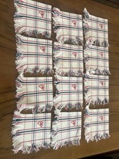 Lotto Di 12 Tovaglioli a The