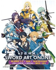 DVD Anime SWORD ART ONLINE