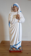 STATUA MADRE TERESA CM 80 IN RESINA DECORATA A MANO PRODUZIONE ARTIGIANALE