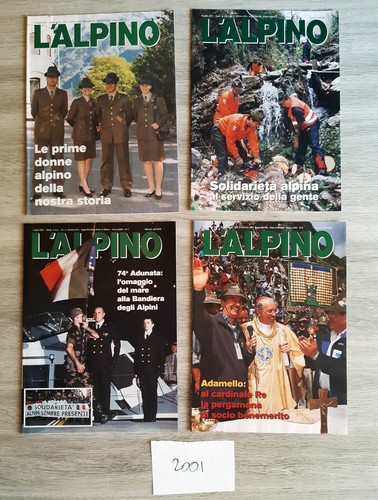 Lotto riviste alpino - riviste, l’alpino