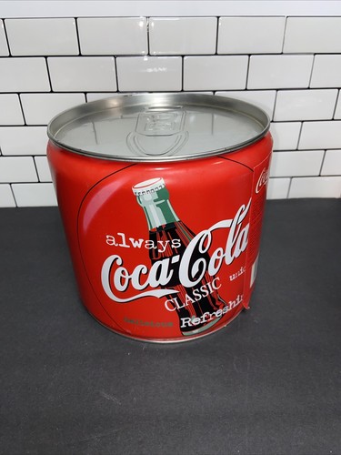 Salvadanaio latta coca cola - in,