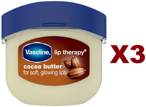3pz vaseline lip therapy cocoa - vaseline,