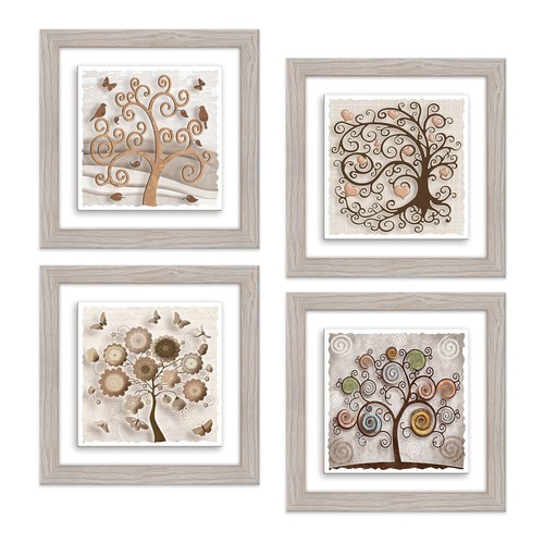 Set quadri albero della vita - 4,