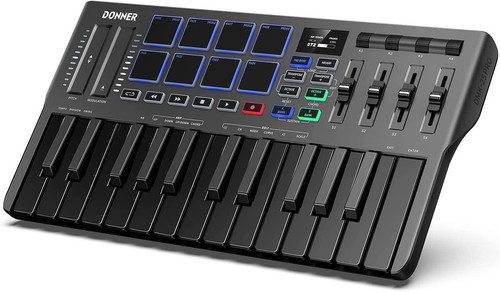 Donner usb midi tastiera dj - usb-c,