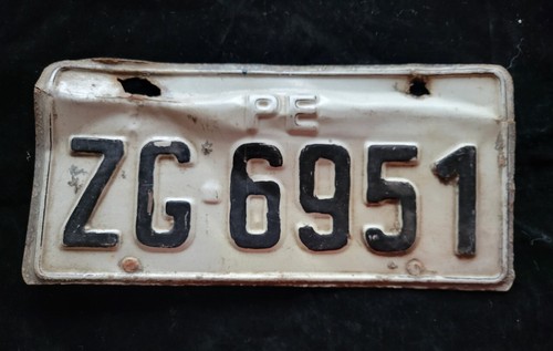 Molto vecchio targa kfz numero - vecchio,