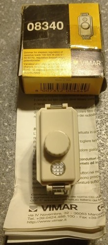 Vimar 08340 dimmer 100 - 08340, 100-500w