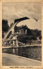 ACQUI TERME, Alessandria - La Piscina - Il Trampolino - NV - #005