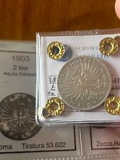 2 lire 1903 BB vittorio emanuele III 1900 1943 regno d' Italia