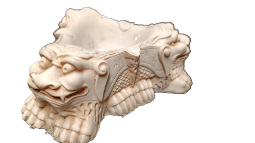 Portacenere resina foo dog - portacenere,