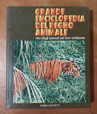 libro grande enciclopedia del regno animale n1 fabbri hachette  1974 illustrato