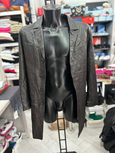 Vera pelle cappotto - in,