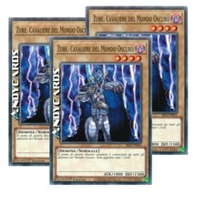 3x ZURE, CAVALIERE DEL MONDO OSCURO (Knight Dark World) Comune SR13 IT016 • 1Ed