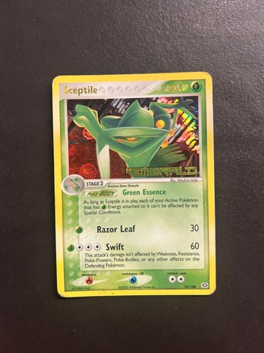 Pokemon sceptile 106 - sceptile, 10/106