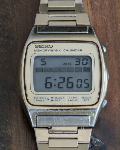 Vtg seiko m354 5029 lcd - vtg, m354-5029