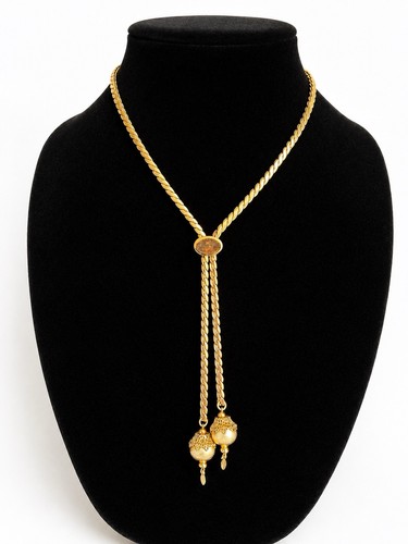 Collana vintage monet lariat - collana,