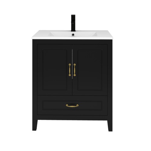 Mobile bagno moderno nero - bagno,