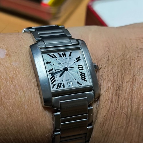 Reloj cartier tank - tank, francaise