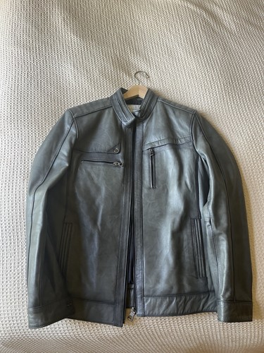 Giacca pelle uomo - pelle, da