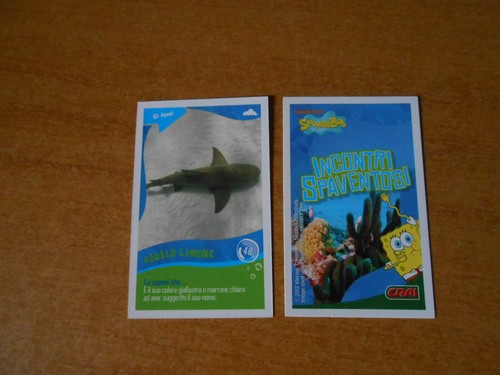 Figurina card spongebob - card, crai