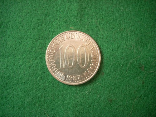 Moneta 100 dinari ex - moneta,