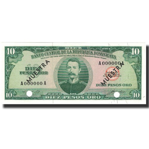 Billet dominican republic 10 - dominican, republic,