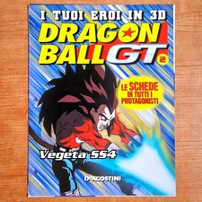 Fascicolo #2 VEGETA SS4 Schede I Tuoi Eroi In 3D DRAGON BALL GT De Agostini 2001