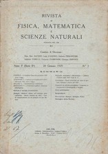 Rivista di fisica, matematica