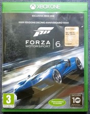 X BOX ONE. FORZA MOTORSPORT 6. Decimo Anniversario. 2015 Microsoft Studios