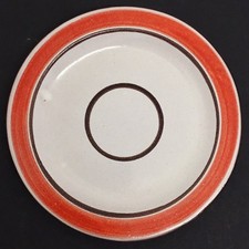 PIATTO A CERCHI CONCENTRICI DE SIMONE SICILIA ITALY CERAMICA MAIOLICA VINTAGE