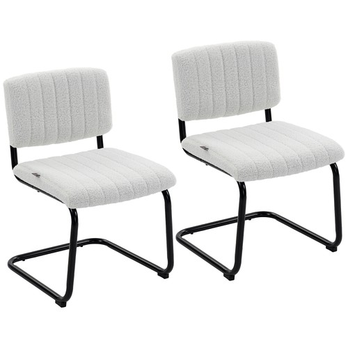 Homcom set sedie pranzo - homcom, 2