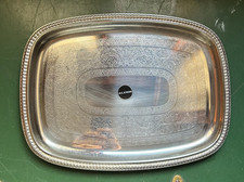 Vassoio acciaio inox 18/10 Alessi Italy vintage