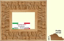 Cornice in legno Grezzo a