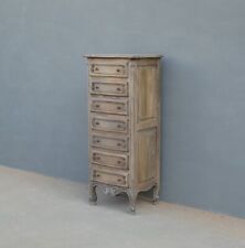 Cassettiera settimanale mobile 7cassetti st.provenzale in noce, '900 - H 132 cm!